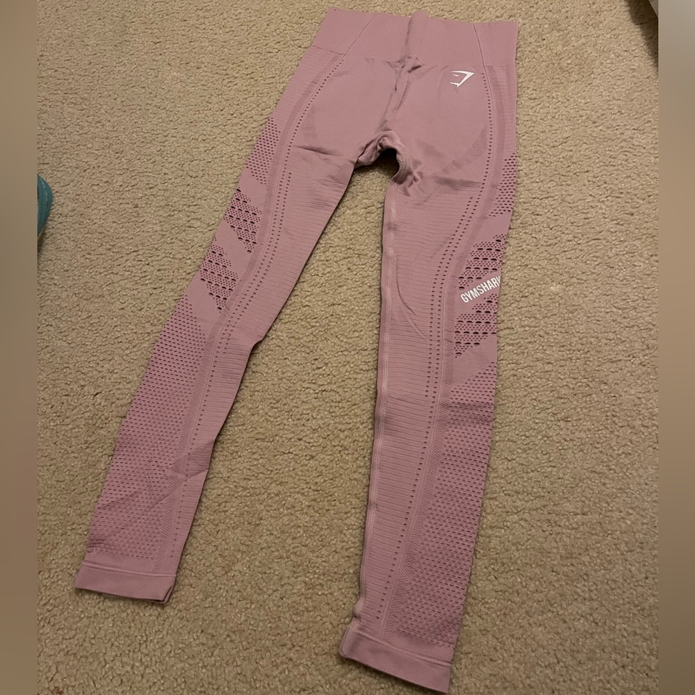 Gymshark light pink leggings